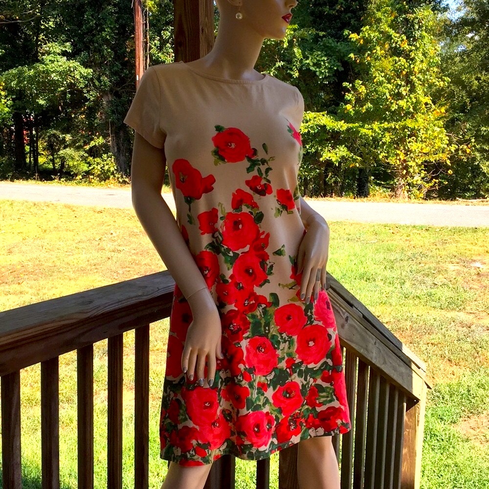 Liz Claiborne Floral Dress M